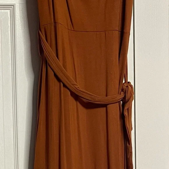 Elegant Brown Dress - Picture 4 of 5